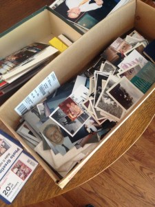 Boxes of photos